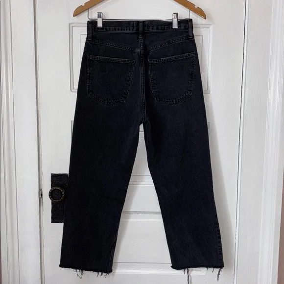 AGOLDE 90’S MID RISE BAGGY STRAIGHT LEG JEANS - Picture 4 of 7